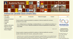 Desktop Screenshot of icsusib.ro